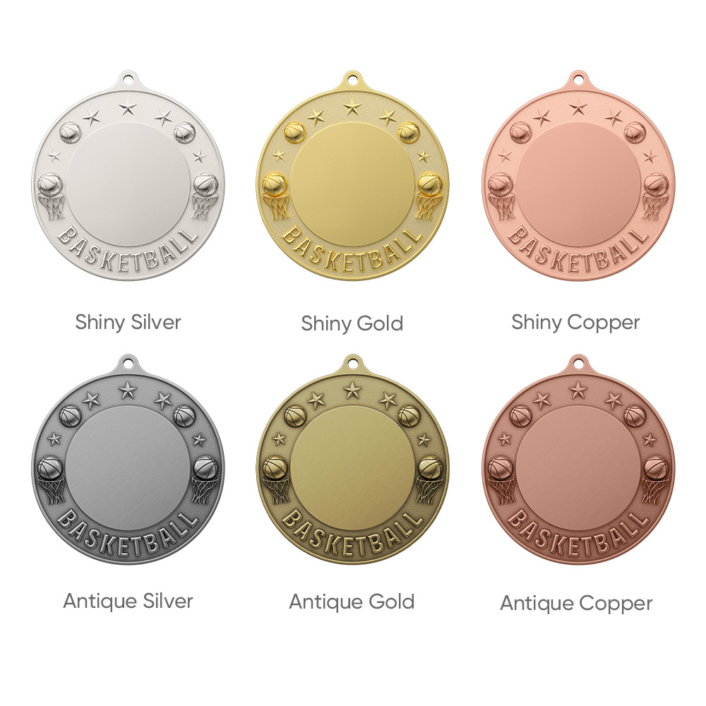 UV Printed Basketball Medals6