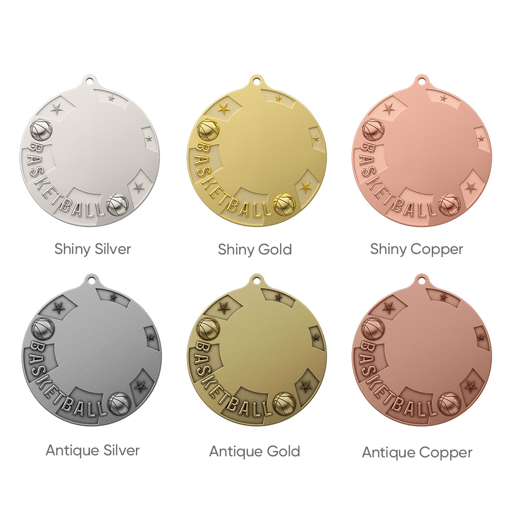 UV Printed Basketball Medals8