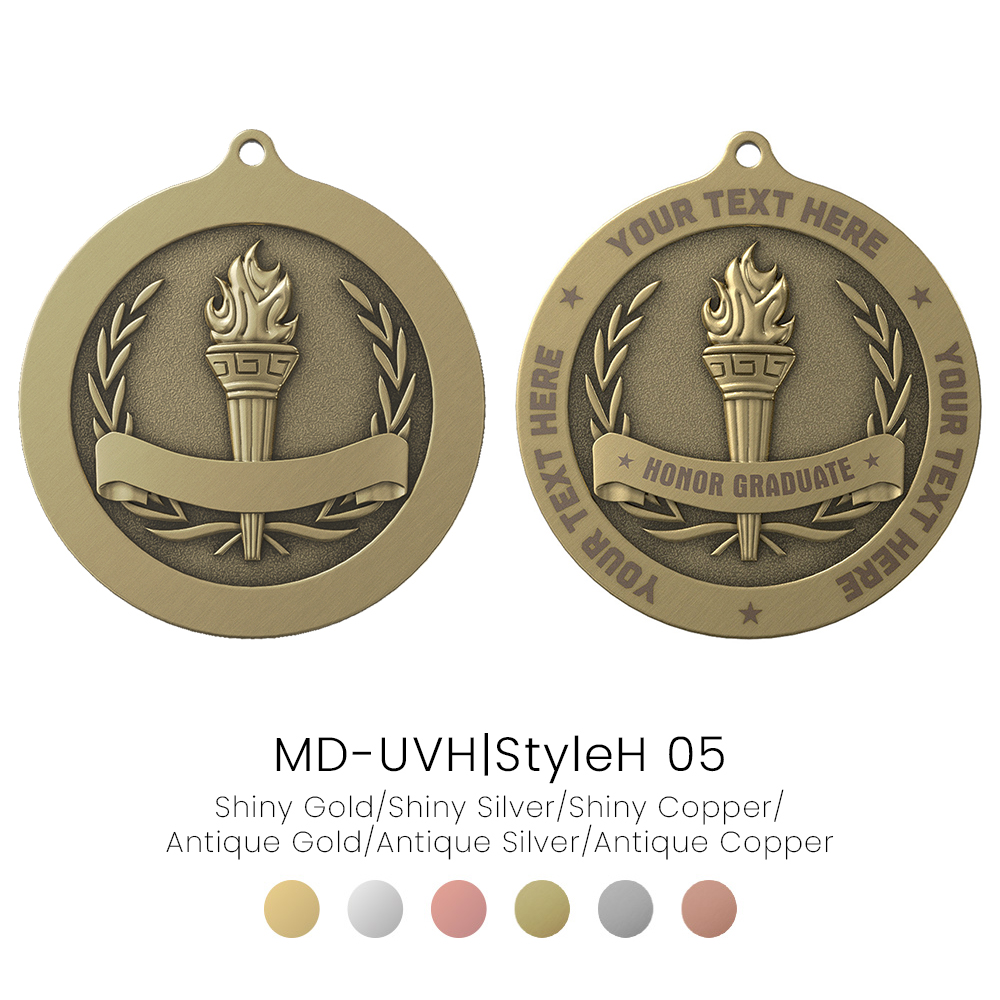 UV Printed Education Medals8