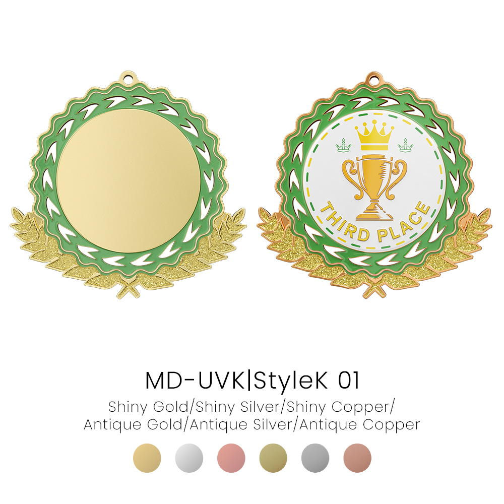 UV Printed Glory Medals1