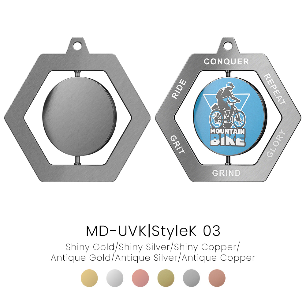 UV Printed Glory Medals5