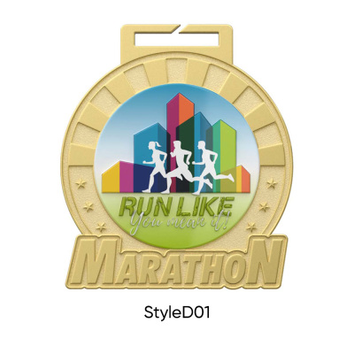 UV Printed Medals 068823