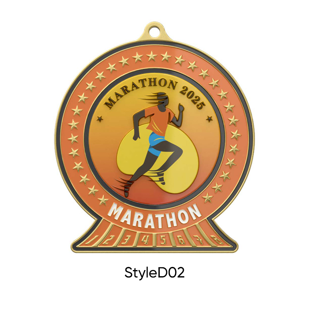 UV Printed Marathon Medals3