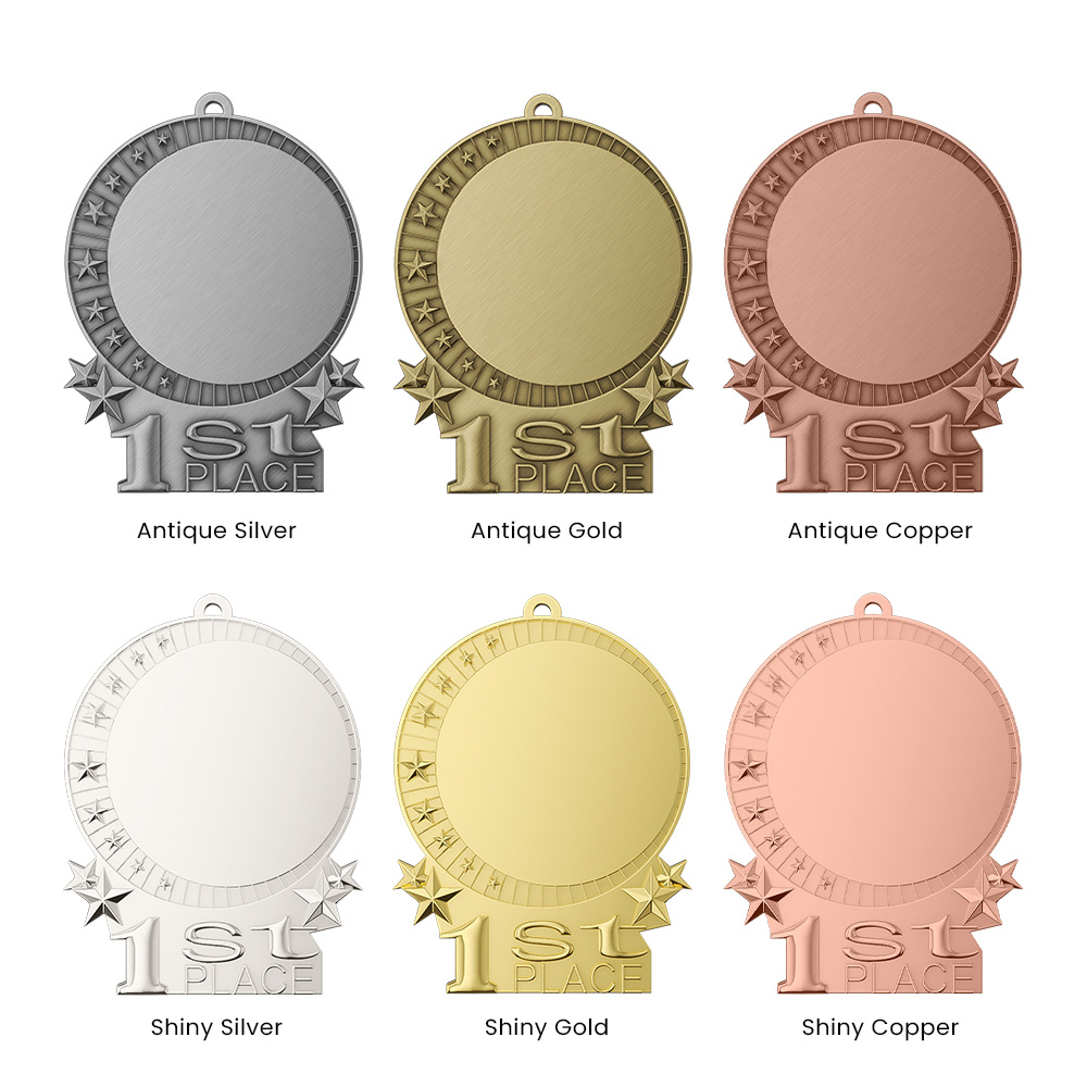 UV Printed Rank Medals2