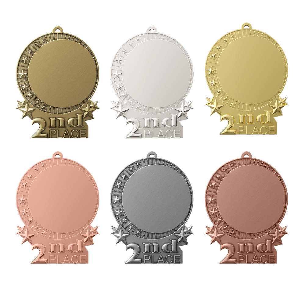 UV Printed Rank Medals4