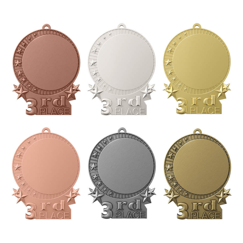 UV Printed Rank Medals6