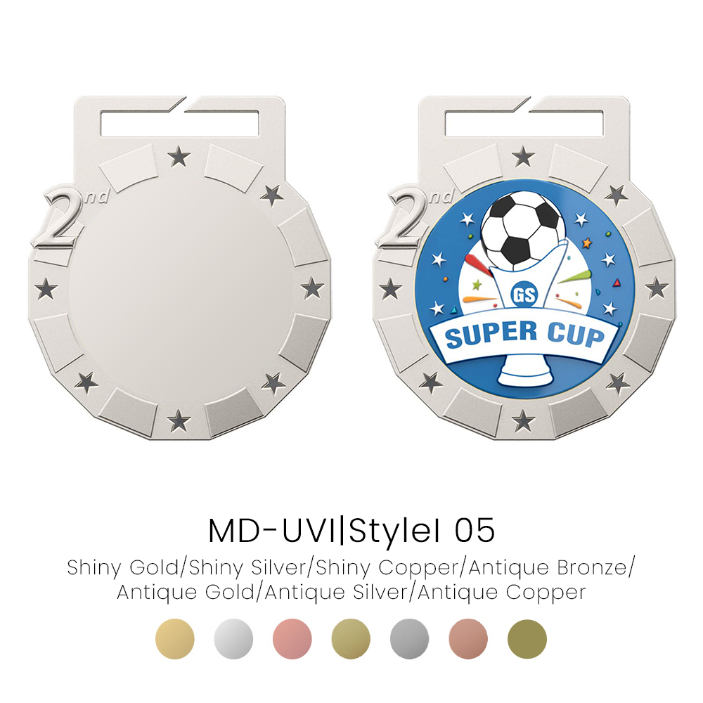 UV Printed Rank Medals8