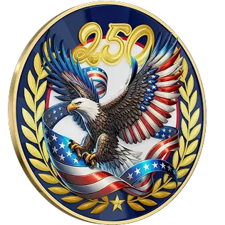 America 250  coins