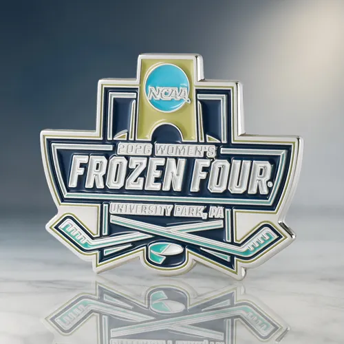 Custom NCAA Frozen Four 2026 Soft Enamel Lapel Pin Custom NCAA Frozen Four 2026 Soft Enamel Lapel Pin