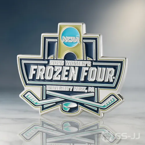 Custom NCAA Frozen Four 2026 Soft Enamel Lapel Pin Custom NCAA Frozen Four 2026 Soft Enamel Lapel Pin