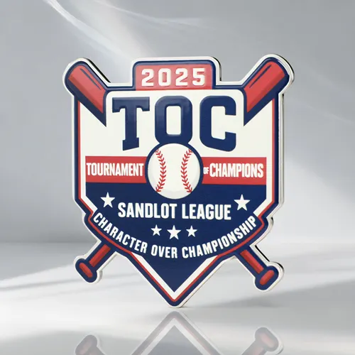 Custom Sandlot League Hard Enamel Pins