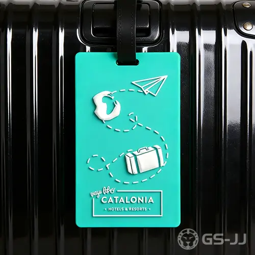 Catalonia PVC Luggage Tag Catalonia PVC Luggage Tag