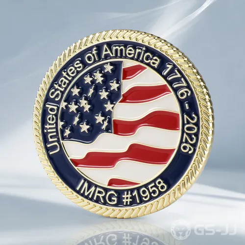 Columbia River Gorge IMRG 250th Challenge Coin Columbia River Gorge IMRG 250th Challenge Coin