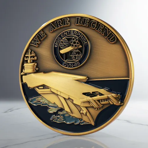 U.S. Navy 250th Anniversary Challenge Coin