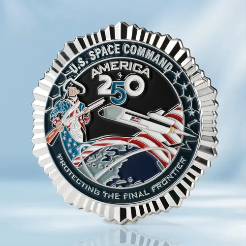 U.S. Space Command 250th Challenge Coin