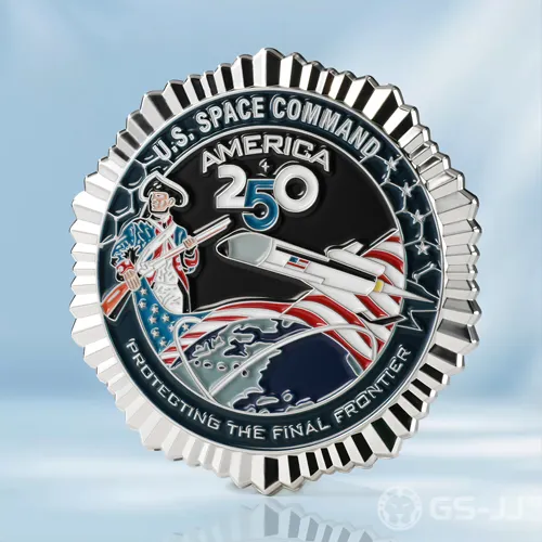 U.S. Space Command 250th Challenge Coin U.S. Space Command 250th Challenge Coin