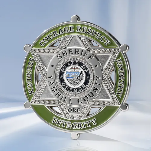 Yamhill County Sheriff's Office Challenge Coin
