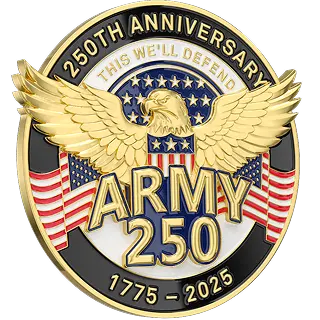 space 250th anniversary challenge coin