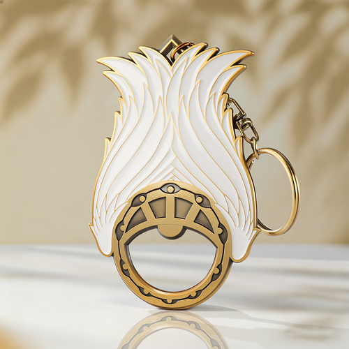 Angel Wing Custom Bottle Opener Keychains