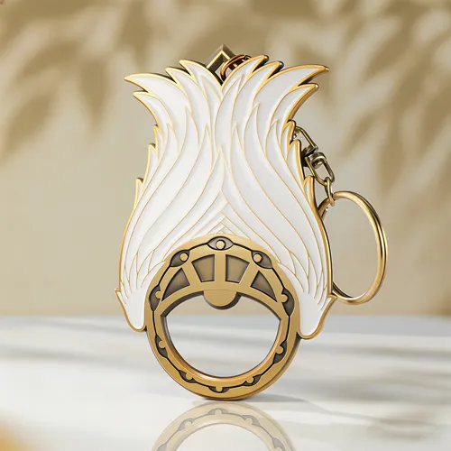 Angel Wing Custom Bottle Opener Keychains