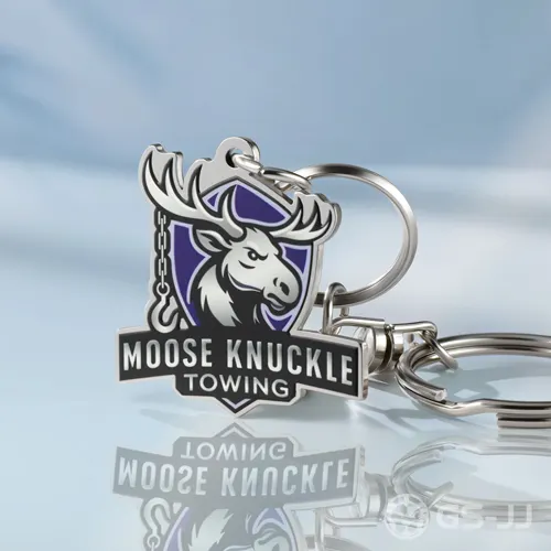 Moose Knuckle Towing Logo Keychains Moose Knuckle Towing Logo Keychains