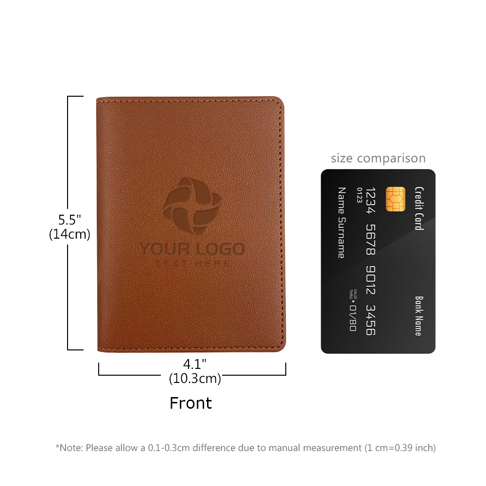 Scale shot of Multi-Card Travel Passport Wallet
