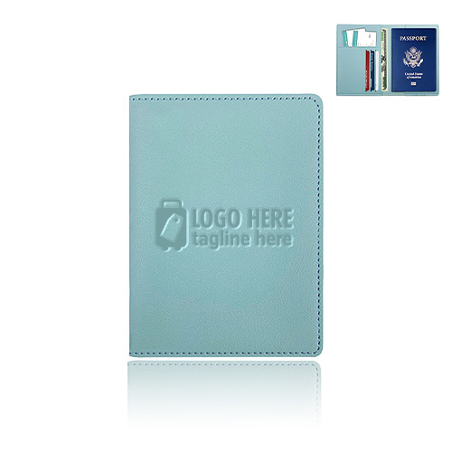 Thick PU Leather Passport Holder (6 Card Slots)