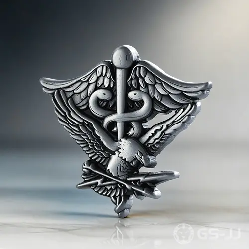 Caduceus Eagle Custom Pins Caduceus Eagle Custom Pins