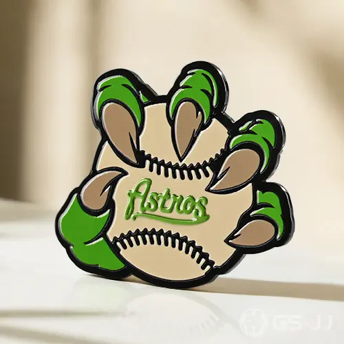 Monster Baseball Custom Printed Pins Monster Baseball Custom Printed Pins