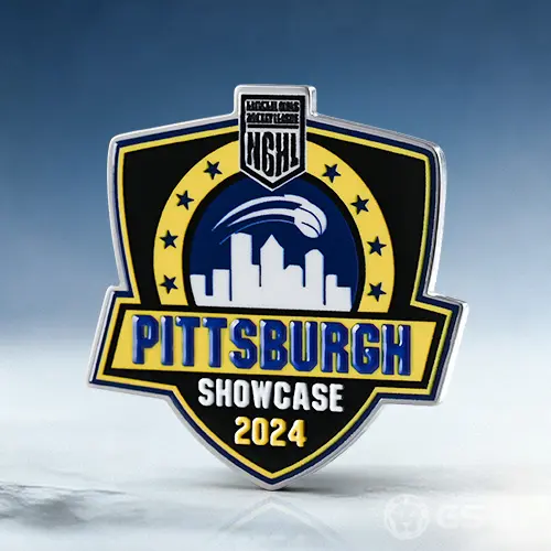 Pittsburgh Showcase 2024 Hockey Printed Pin Pittsburgh Showcase 2024 Hockey Printed Pin