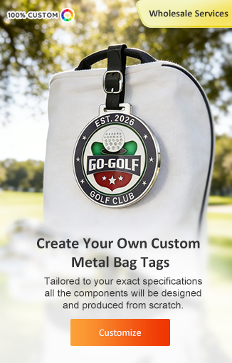 Create Your Own Custom Metal Bag Tags