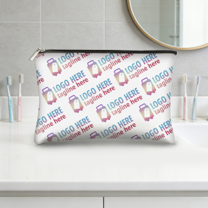 Custom Printed Canvas Toiletry Bag