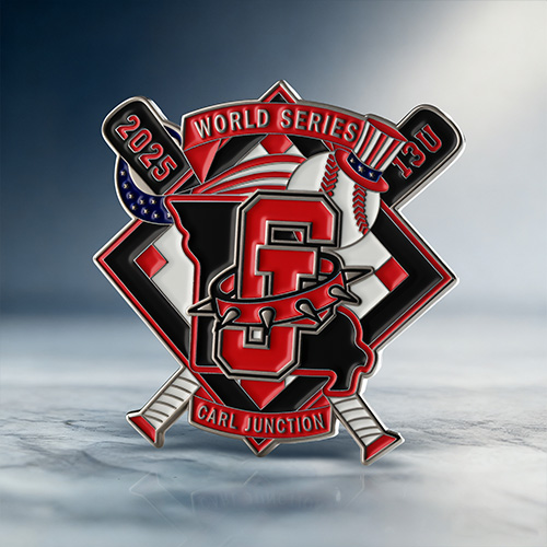 Carl Junction Baseball Pin