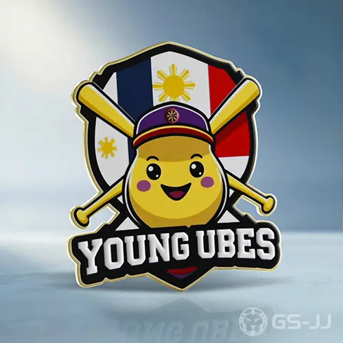 Young Ubes Baseball Pin Young Ubes Baseball Pin