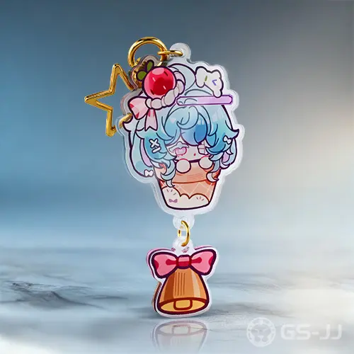 Belle Bow Custom Keychain Charms Belle Bow Custom Keychain Charms