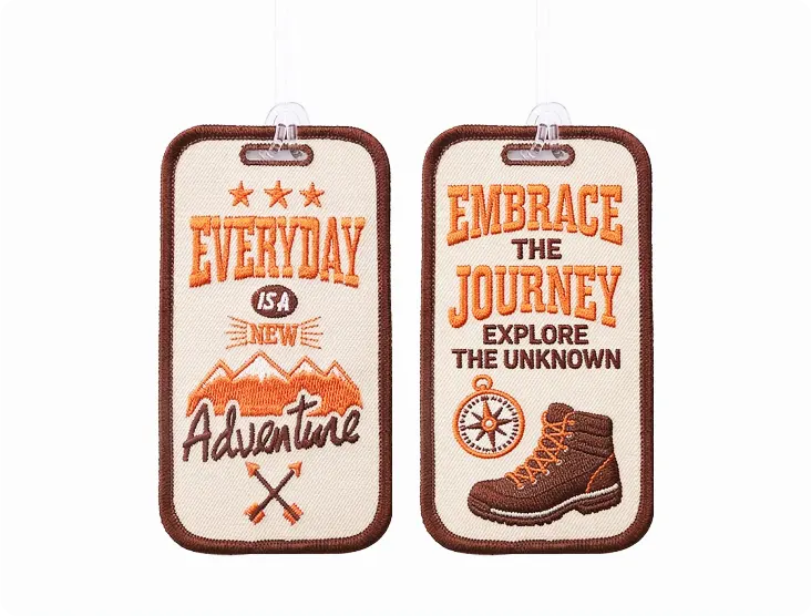 Embroidered Luggage Tags