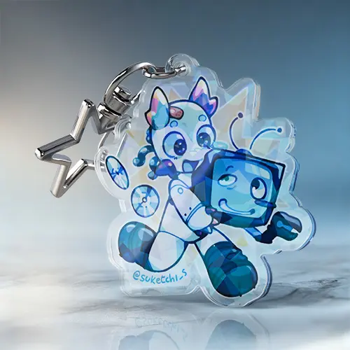 Dreamy Acrylic Cute Keychains Dreamy Acrylic Cute Keychains