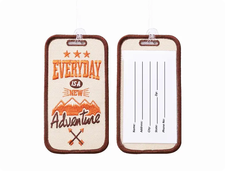 Embroidered Luggage Tags