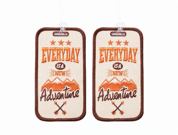 Embroidered Luggage Tags