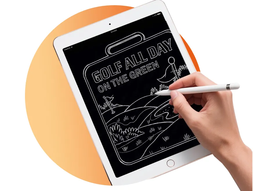 Golf Bag Tags Design Idea