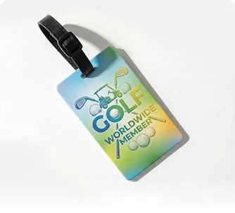 Customized Heart Shaped Luggage Tags with Logo