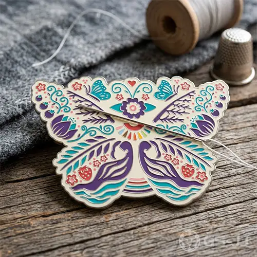Custom Butterfly Needle Minders Custom Butterfly Needle Minders