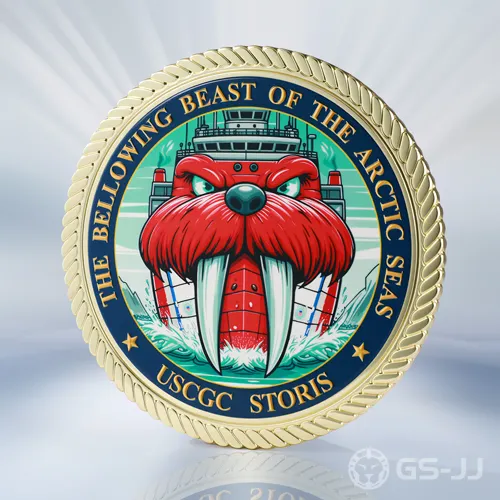 US Coast Guard Arctic Service Challenge Coins US Coast Guard Arctic Service Challenge Coins