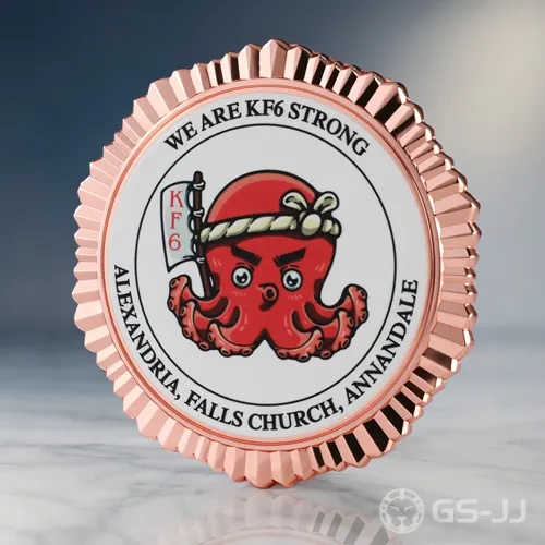 Custom KF6 Strong DCSA Challenge Coins Custom KF6 Strong DCSA Challenge Coins