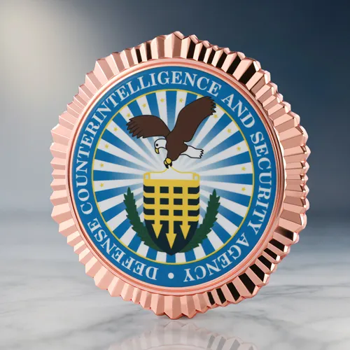 Custom KF6 Strong DCSA Challenge Coins Custom KF6 Strong DCSA Challenge Coins