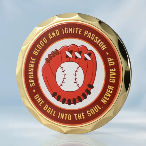 Baseball Club Challenge Coins
