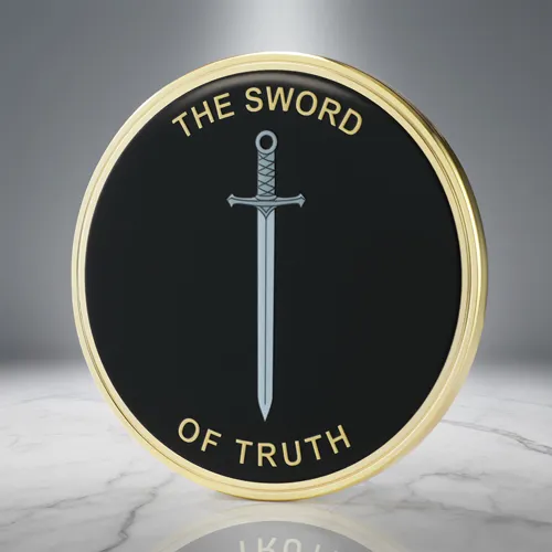 Sword Of Truth Challenge Coins Sword Of Truth Challenge Coins