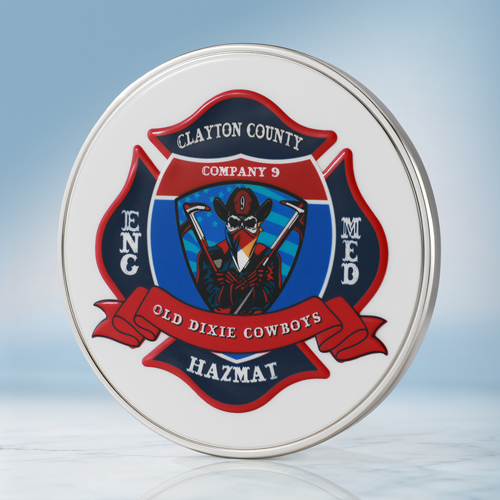 Clayton County Company 9 Challenge Coins