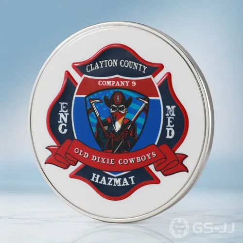 Clayton County Company 9 Challenge Coins Clayton County Company 9 Challenge Coins
