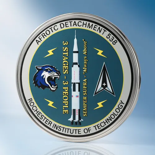 AFROTC Detachment 538 Fall 2025 Challenge Coins AFROTC Detachment 538 Fall 2025 Challenge Coins